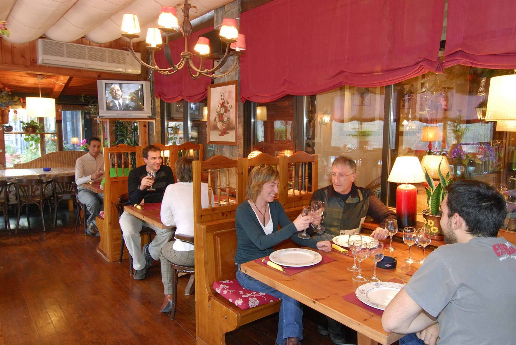 San Anton Benasque Hotel Restoran foto